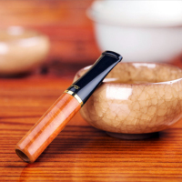 zobo正牌烟嘴过滤循环可清洗型 石楠木微孔过滤烟具 男士送礼