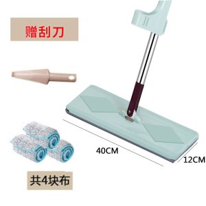 免手洗平板拖把家用木地板一拖净网红拖地干湿两用懒人地拖布