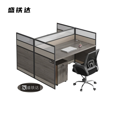 盛铁达 工字型两人位1200*1200*1100mm STD-XXPF04 张