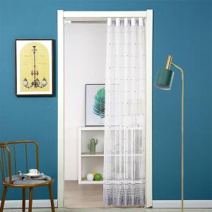 BONJEAN帘防蚊防蝇夏季家用厨房卧室免打孔纱窗帘子少女布艺隔断帘