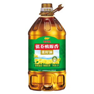 金龙鱼 菜籽油 低芥酸原香菜籽油5L
