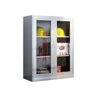 鑫星奈 XXN406013038 304不锈钢消防柜应急物资柜微型消防站消防工具展示柜