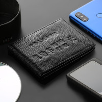 [补贴10%]头层牛皮驾驶证皮套男士真皮薄款行驶证皮套卡包行驶证套驾驶证套 头层真牛皮升级九卡位[黑色款][无赠品]