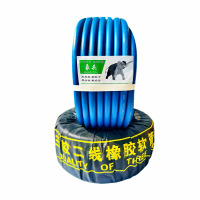 象头三胶两线氧气乙炔管 8mm 蓝色乙炔 26米 一捆1束/捆