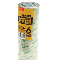 晨光 M&G 超透封箱胶带 AJD97336 48mm*30y 6卷/筒 1筒