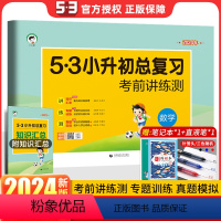 [正版]2024新版53小升初总复习真题试卷小学数学试卷人教版六6年级上册下册升学考前讲练测53期末复习检测卷五三天天