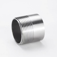 众慧创安 不锈钢单头外丝 单头丝 DN15/4分 个