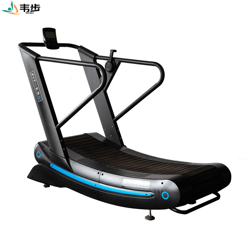 韦步EM7901无动力跑步机商用低碳履带磁控可调节阻力健身房跑步机