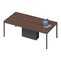 科朔 会议台会议室办公桌子2.4米会议桌 KS-06P2401