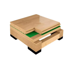 茉冉 运动木地板 单龙骨/平方