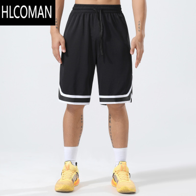 HLCOMAN夏季口袋拉链篮球运动短裤男精英美式训练五分裤透气速干DNA球裤