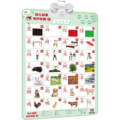[M]幼儿启蒙有声挂图 8-9787540157449