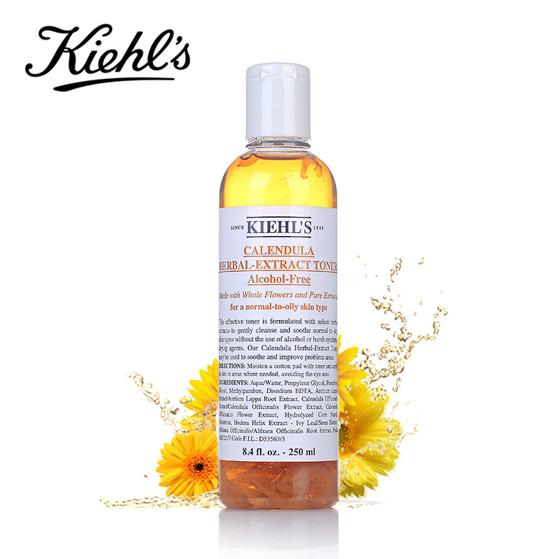 kiehls 科颜氏 金盏花水爽肤水 500毫升 金盏花大明星 调理舒缓肌肤