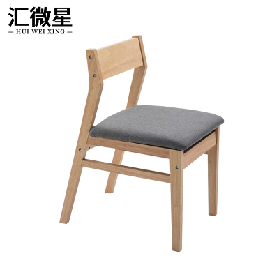 汇微星实木椅靠背HWX-011张