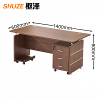 枢泽 职员桌 1.4m含柜 张