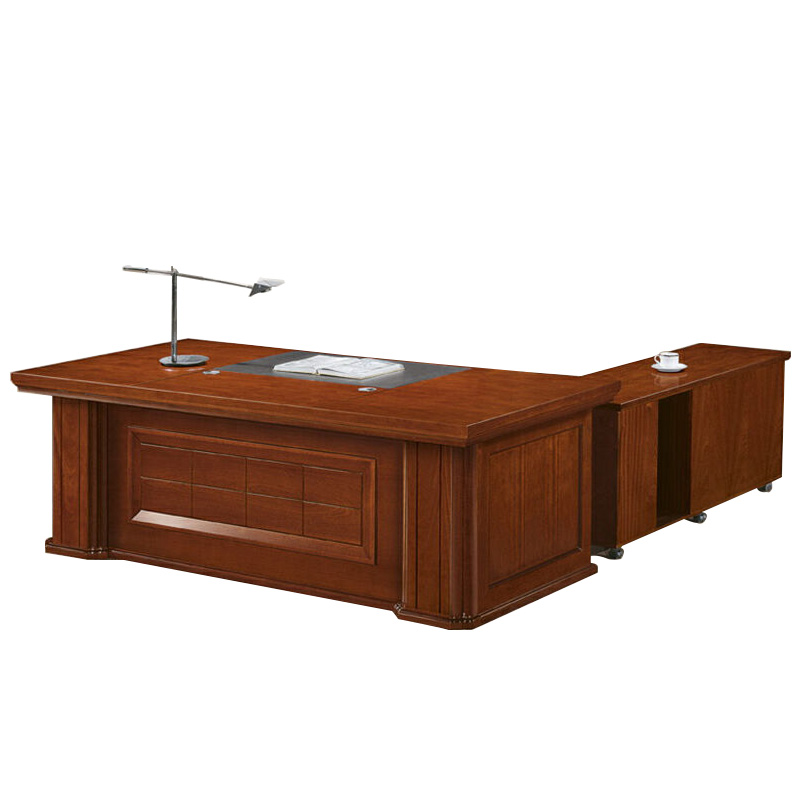 圣斯顿K-2013A办公桌班台2000*1000*760mm(张)红胡桃色