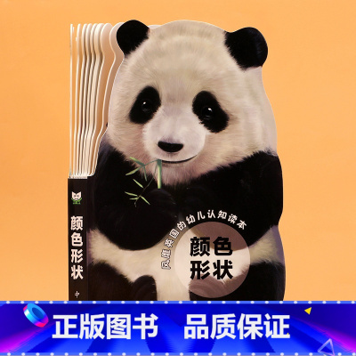 风靡英国的幼儿认知读本-颜色形状 [正版]巨童风靡英国的幼儿认知读本全套10册 0-1-2-3岁宝宝婴儿书撕不烂益智早教