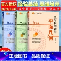 数学 九年级/初中三年级 [正版]新版爱与恨的初中平面几何 七八九年级几何课黄东坡培优新方法系列丛书初一二三789年级辅
