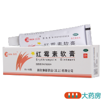 [5盒]辰欣 红霉素软膏 1%*10g/盒*5盒脓疱疮化脓性皮肤病小面积烧伤溃疡