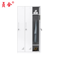 贞合 纯白三门更衣柜 1850*900*500MM 台