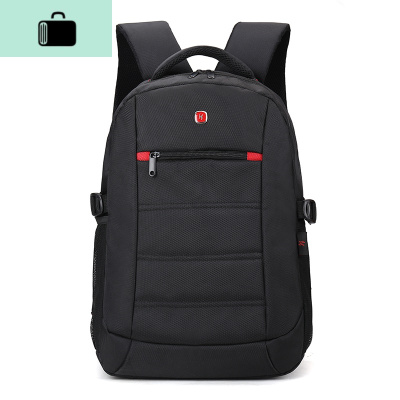 双肩包男士背包男女韩版潮商务电脑包高中学生书包休闲旅行NEW LAKE YMR-919黑色