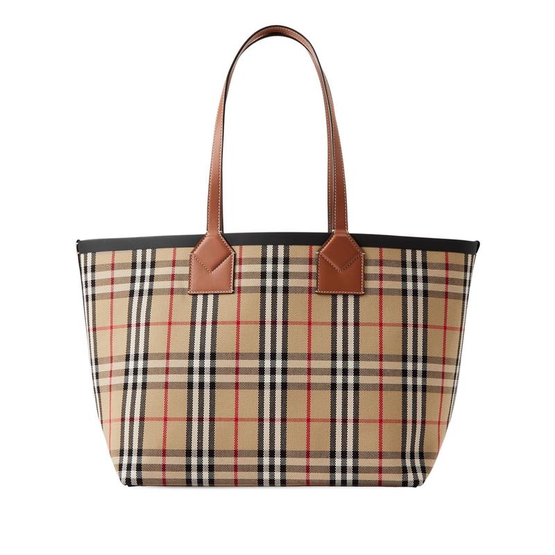 博柏利(BURBERRY)女士单肩包新款时尚简约全棉轻便休闲手提包外出
