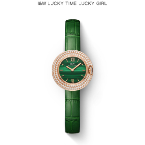 瑞士I&W CARNIVAL爱沃驰手表气质简约时尚石英表女表满天星轻奢防水ins小众设计新款3010L