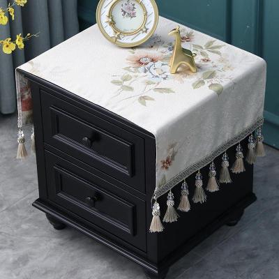 家柏饰(CORATED)欧式家用床头柜盖布电视柜卧室小桌布防尘罩布鞋柜盖巾定制茶几布