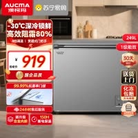 澳柯玛BC/BD-249HSNE冷冻冷藏一级能效天际线无界系列顶开冷柜节能省电冰柜