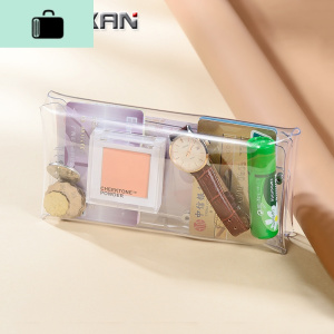 2019新款透明长款零钱包女士INS卡包钥匙可爱韩版简约薄学生钱夹NEW LAKE