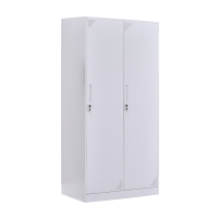 臻远 ZY-GYGC-13拆装更衣柜窄边储物柜 纯白色二门