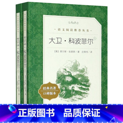 大卫·科波菲尔(上下2册) [正版]书店绿野仙踪 小学生三四五年级课外阅读书8-14岁 儿童文学小学生阅读书籍少儿读