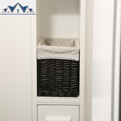 专业定做订制藤编收纳筐异形抽屉杂物盒柳编储物篮柜子格子整理箱 三维工匠收纳篮