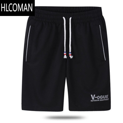 HLCOMAN短裤夏季男5分裤宽松休闲透气五分裤速干运动裤百搭裤棉中裤男
