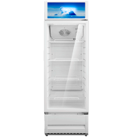 美的(Midea) 展示柜立式冷藏冰柜商用超市啤酒饮料水果茶叶火锅串串麻辣烫蛋糕保鲜双层玻璃门冷藏柜SC-320GM(Q