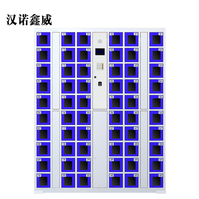 汉诺鑫威智能手机柜存放柜存包柜储物柜60门透明款[工厂现做 7天内发货]