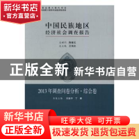正版 中国民族地区经济社会调查报告:2013年调查问卷分析·综合卷