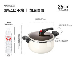德世朗 DFS-T833A珐琅微压营养锅
