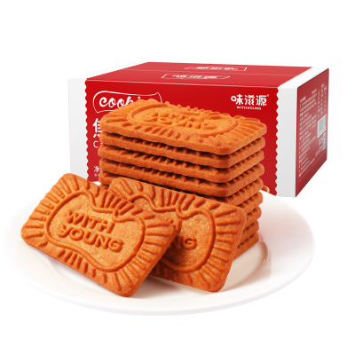 焦糖饼干比利时风味早餐饼干零食 焦糖饼干500g*2箱(起订量3)