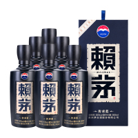 茅台 赖茅 传承蓝 酱香型白酒 纯粮食酒 白酒礼盒 53度 500ml*6瓶 整箱装