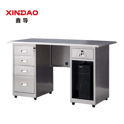 鑫导 不锈钢办公桌 1600*700*750mm-K2 张