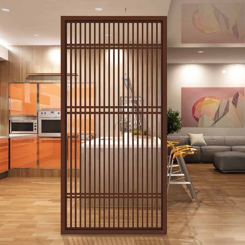 屏风隔断墙客厅简约进闪电客玄关办公酒店过道样板房镂空栅格插屏 宽1