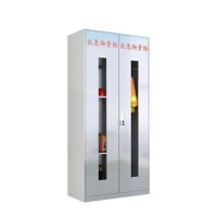 正斌304不锈钢柜消防救援器材箱防护用品柜室外微型消防站高1920*宽900*深500(加厚201材质)不含器材