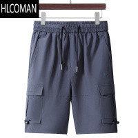 HLCOMAN爸爸夏季短裤中年男士休闲运动五分裤中老年男装爷爷夏装裤子男