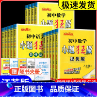小题狂做 提优版[语文]人教版 九年级/初中三年级 [正版]2024秋恩波教育初中小题狂做七八九年级上下册数学物理化学