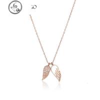 设计感翅膀锁骨链项链女潮简约气质网红ins脖子饰品颈链 闺蜜 JiMi