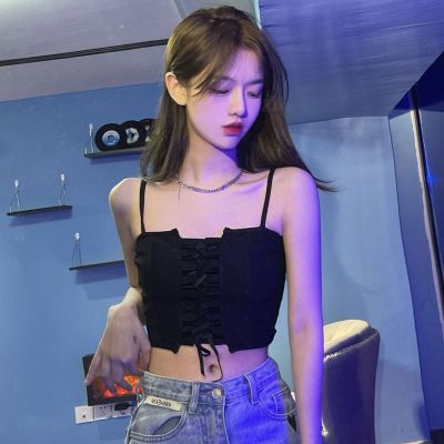 夏季小吊带背心女内搭2021新款设计感小众外穿短款上衣名瑞德