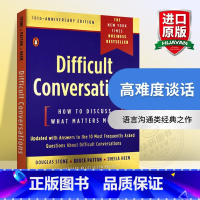 高难度谈话 [正版]高难度谈话 英文原版书 Difficult Conversations 哈佛谈判小组15年潜心研究成