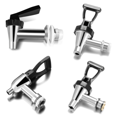 果汁鼎饮料鼎通用不锈钢水龙头配件12升不锈钢水龙头