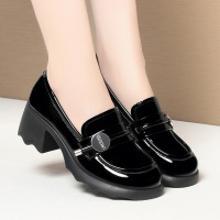 玛丽珍小皮鞋女春秋季新款增高女鞋厚底乐福鞋女松糕软底单鞋